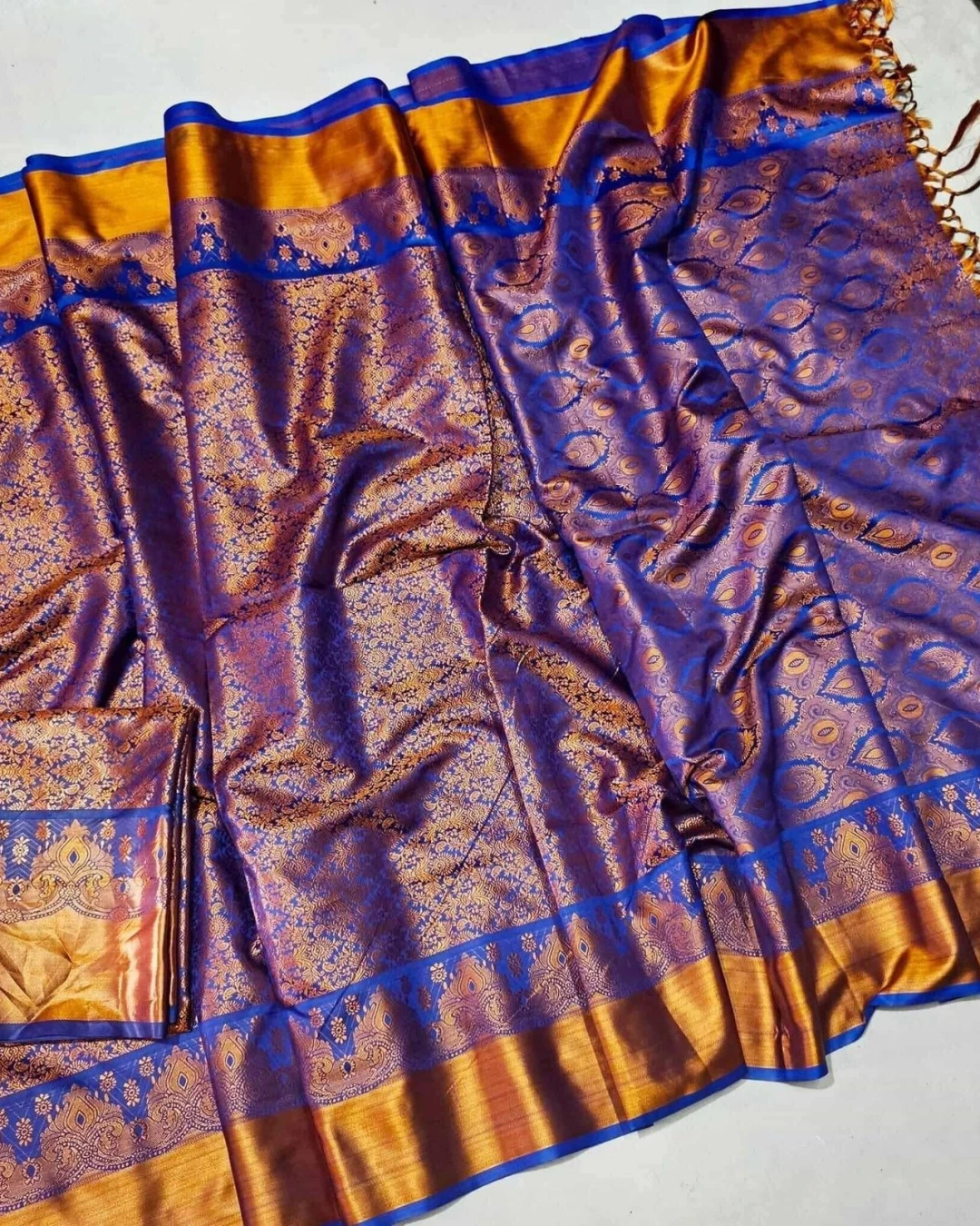 Women's Soft Silk Kanjivaram Katan Saree 2