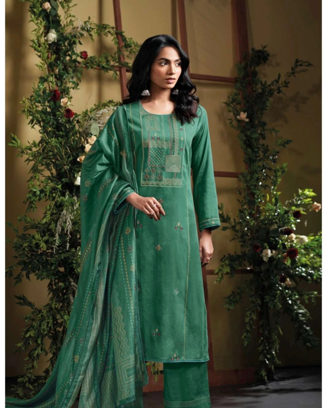 Premium Casual & Festive Cotton 3-Piece Suit