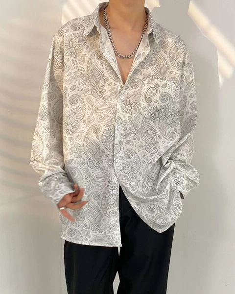 Vanguard Casual Oversized Button-Down