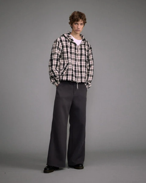 GARB OUSWE Design Sense American Retro Loose Fit Men’s Pants – Trendy Streetwear Casual Trousers