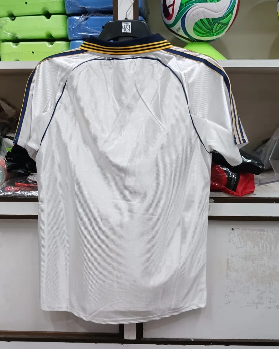 Real Madrid Home 1999-00 Retro Player Edition Football Jersey