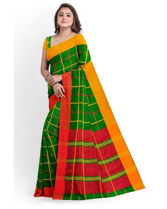 Women's Fashionable Cotton Silk Saree