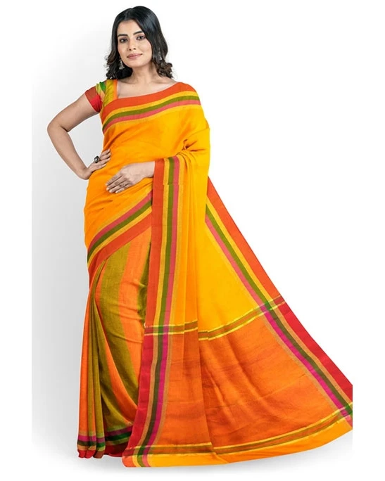 Women's Fashionable Cotton Saree MT-2396