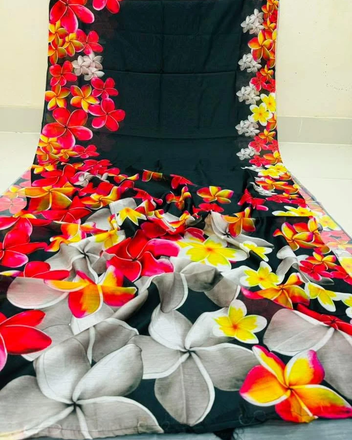 Digital Print Festivals Saree-891