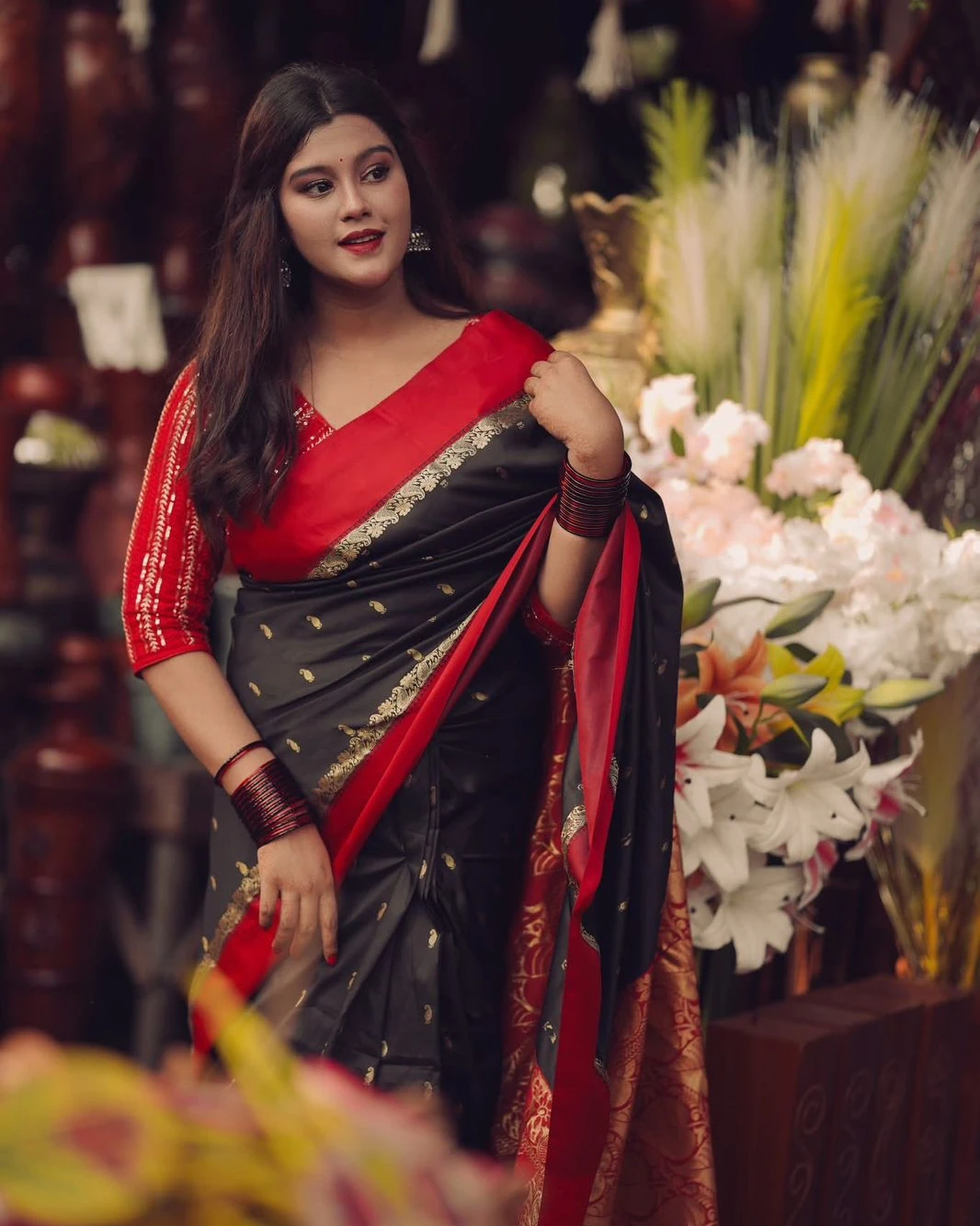 Heritage Glow Indian Silk Katan Saree