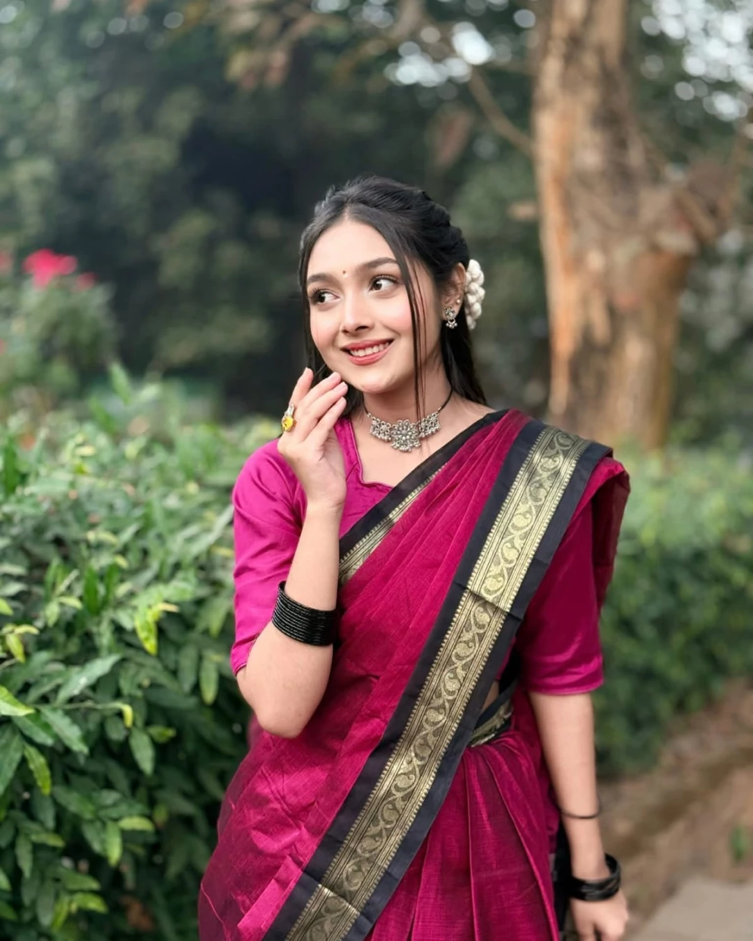 Heritage Bliss Tangail Tat Madurai Mercerized Cotton Saree
