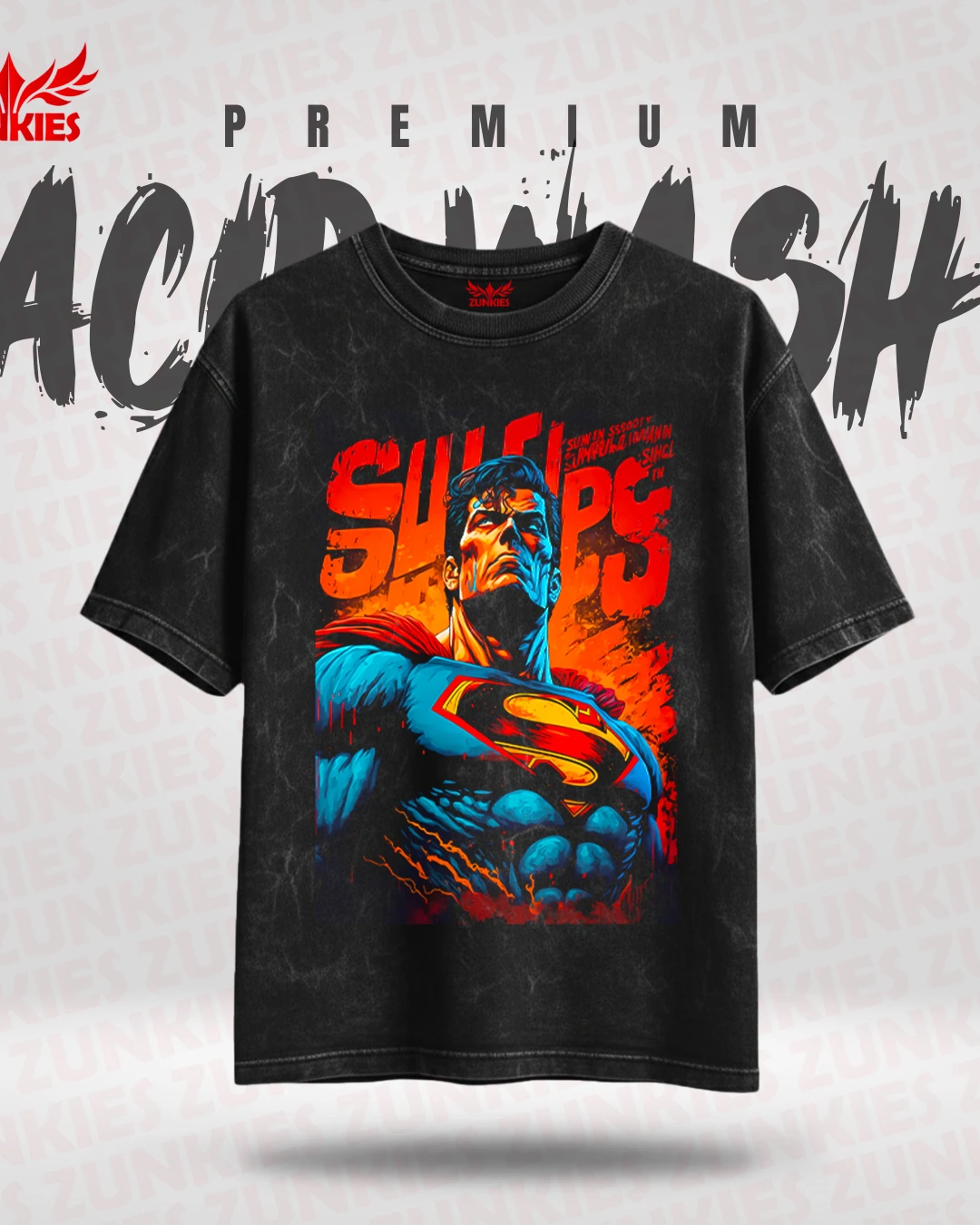 Superman - Zunkies Acid Wash Premium Collection