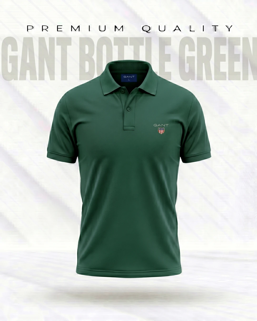 GANT Bottle Green Premium Polo