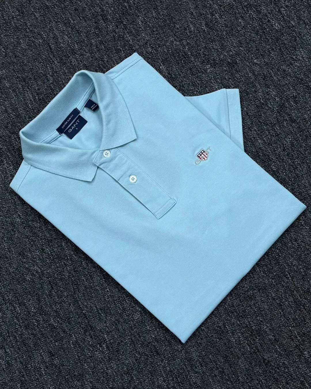 GANT Sky Blue Polo T-Shirt