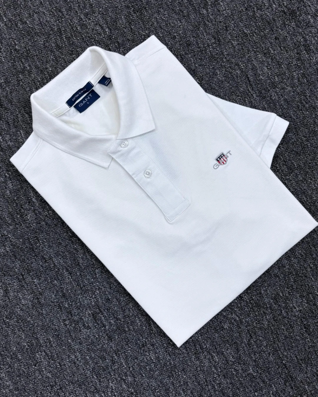 GANT Classic Arctic White Premium Polo