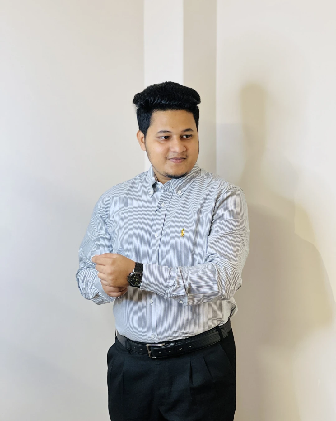 RL Premium Ash Stripe Shirt