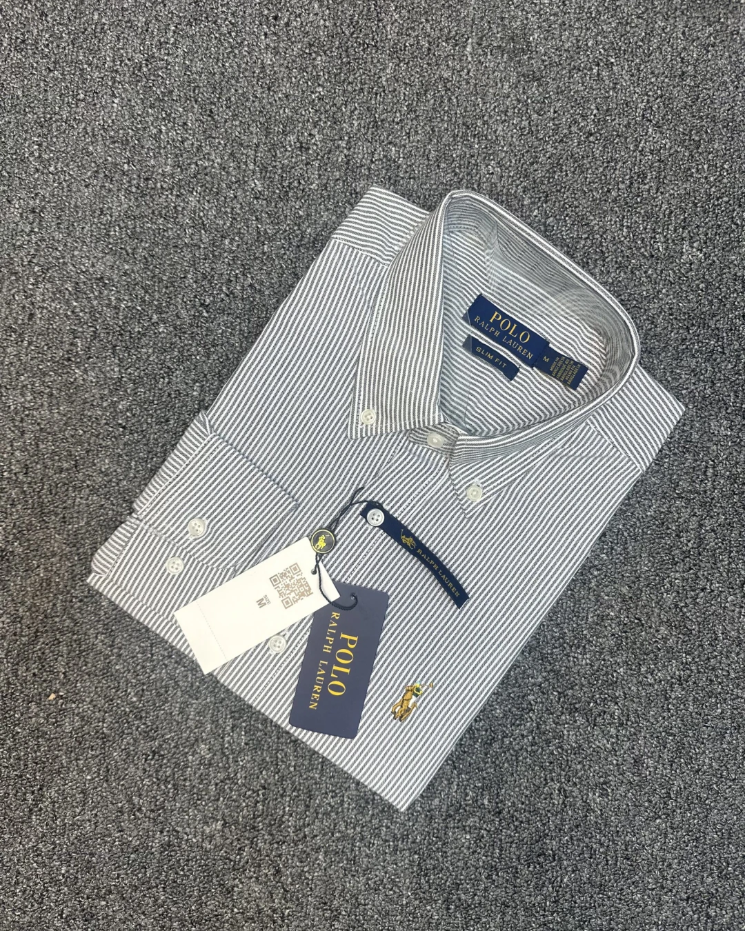 RL Premium Ash Stripe Shirt