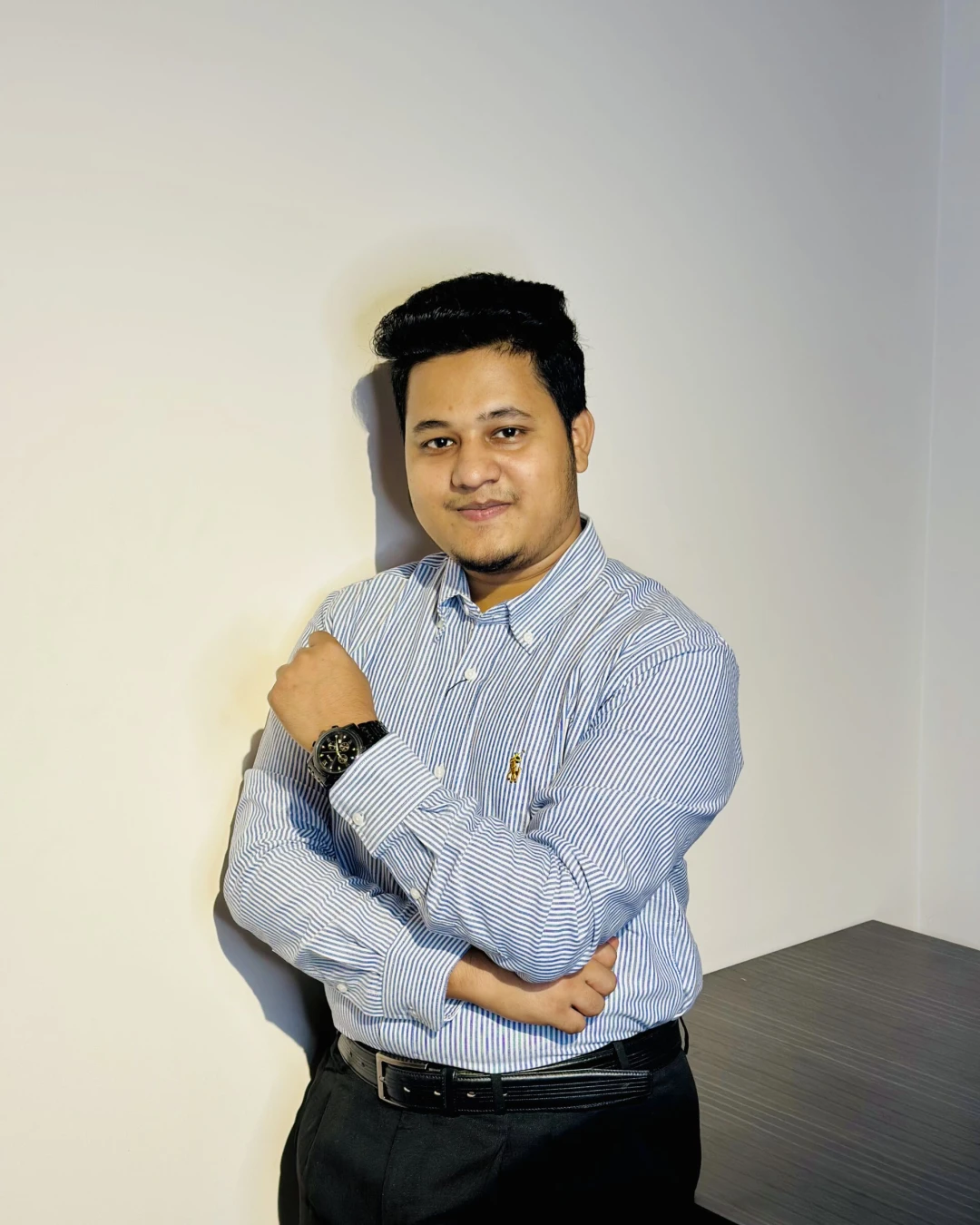 RL Jeans Blue Stripe Premium Shirt